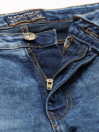 The Indian Garage Co Men Straight Fit Light Fade Jeans