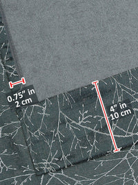 Story@Home Jacquard 400 GSM 7 feet1 U Door Curtain