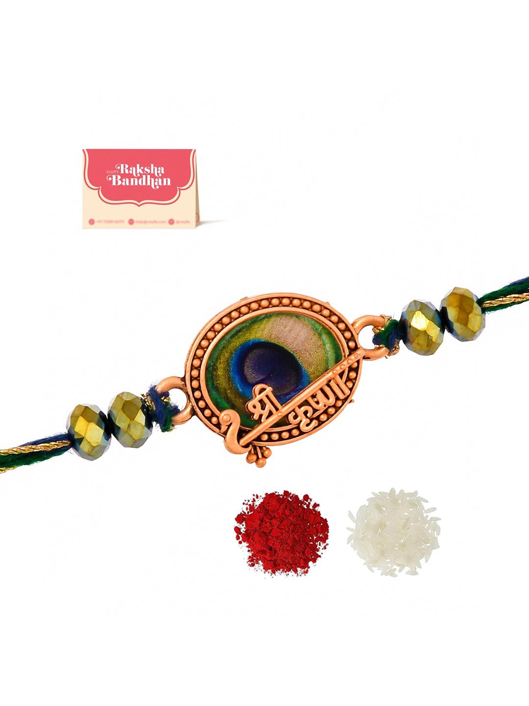 Voylla Men Krishna Motif Rakhi