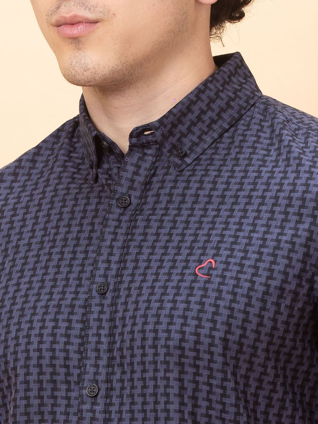 Being Human Men Slim Fit Opaque Printed Casual Shirt