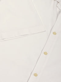 Thomas Scott Men Premium Cuban Collar Solid Oversized Casual Shirt