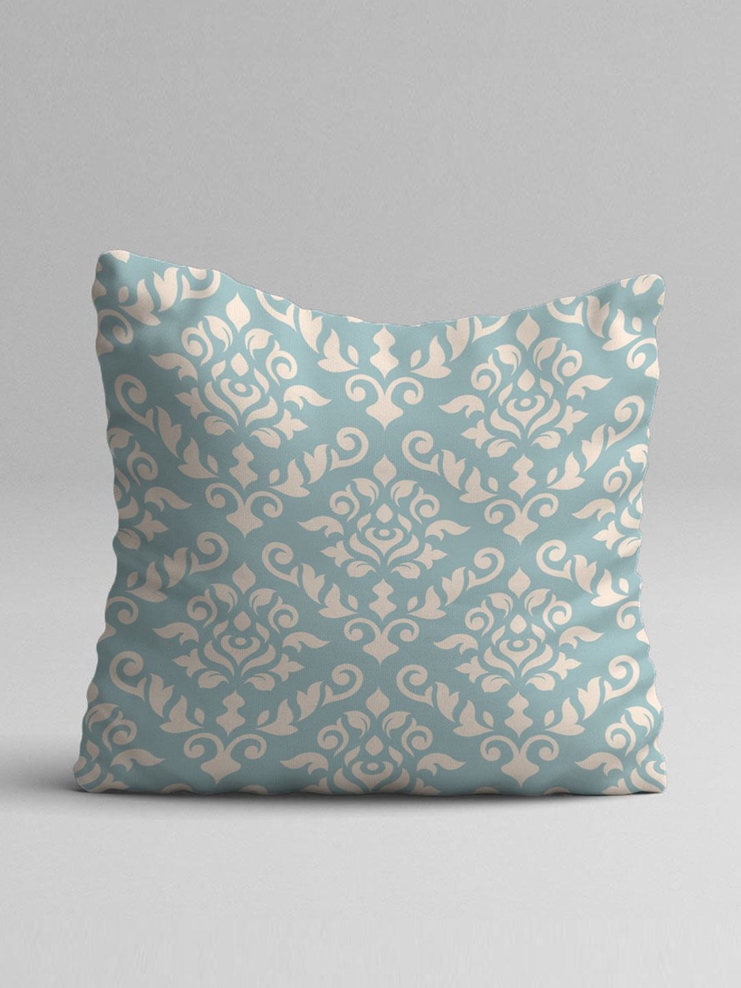 STITCHNEST Blue & White Set of 5 Ethnic Motifs Square Cushion Covers
