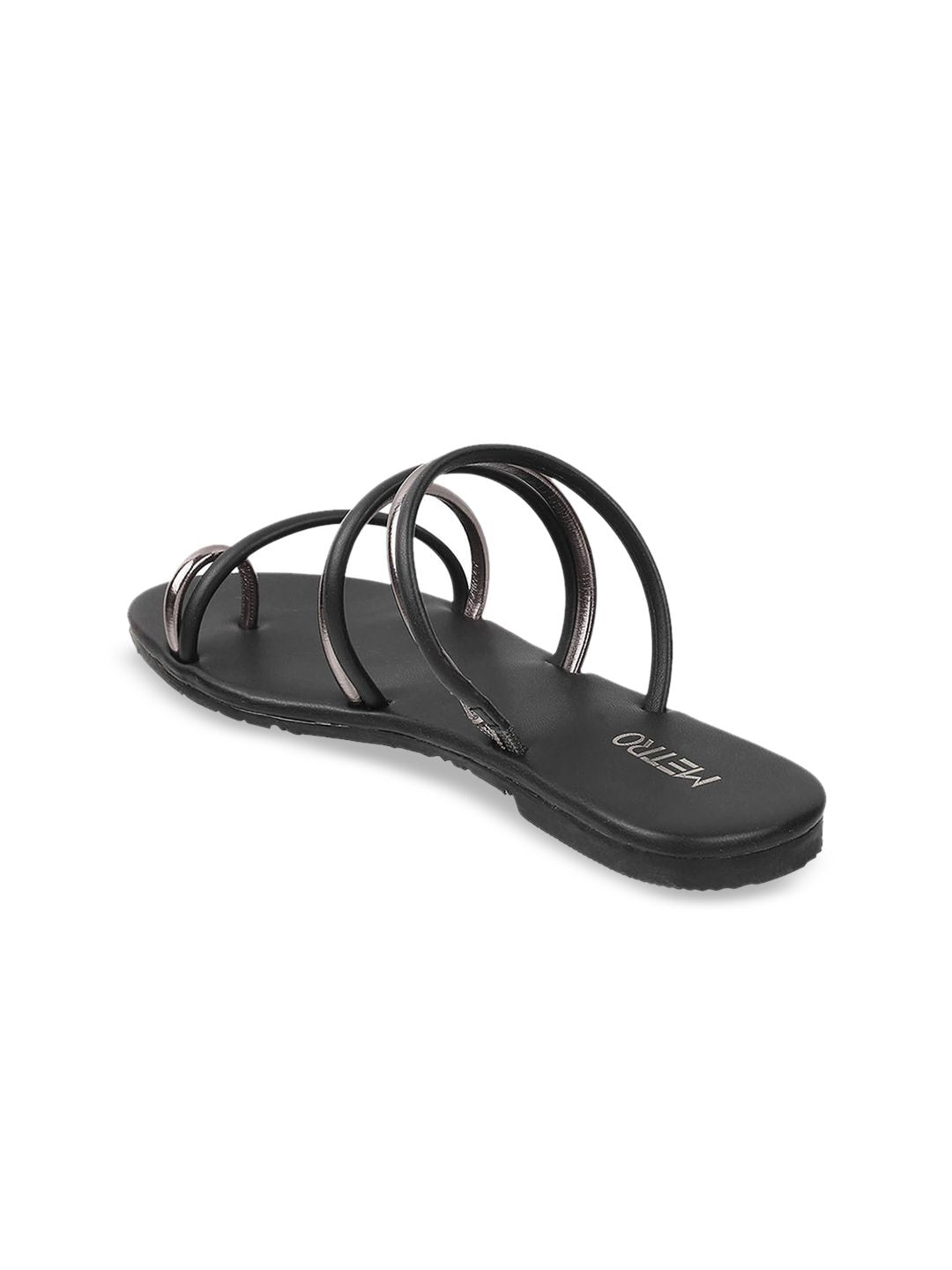 Metro Strappy One Toe Flats