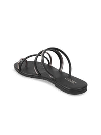 Metro Strappy One Toe Flats