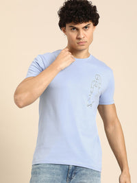 Being Human Men Graphic & Brand Logo Placement Print Pure Cotton T-shirt
