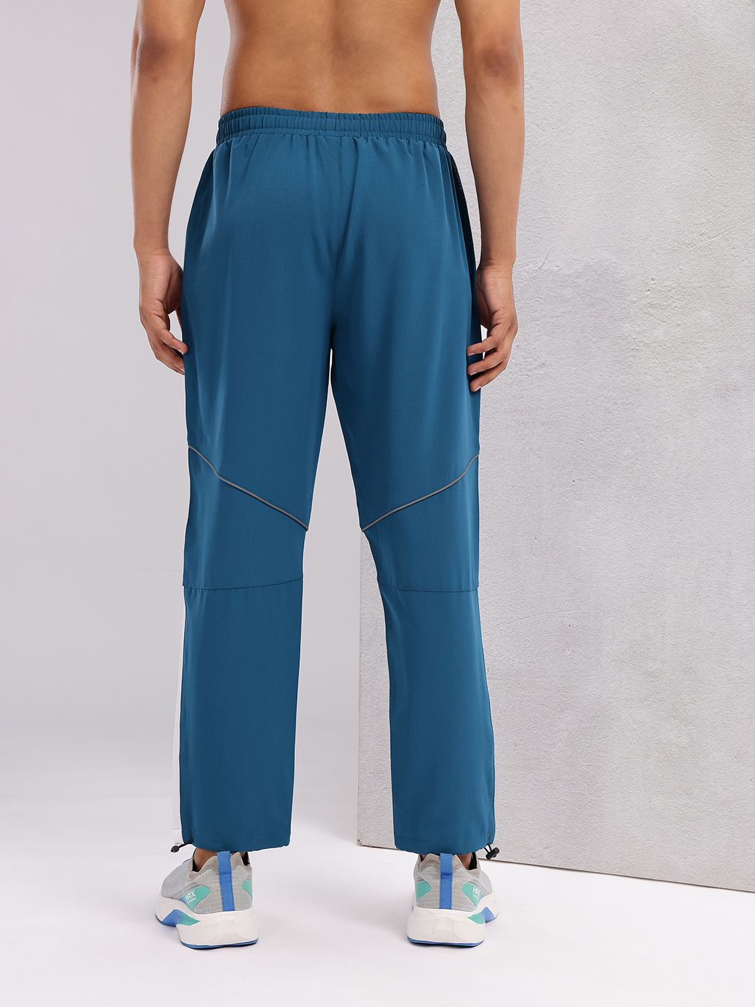 HRX by Hrithik Roshan Men Rapid-Dry Paneled Training Track Pants