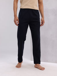 HRX by Hrithik Roshan Men Mid-Rise Yoga Track Pants with Contrast Piping