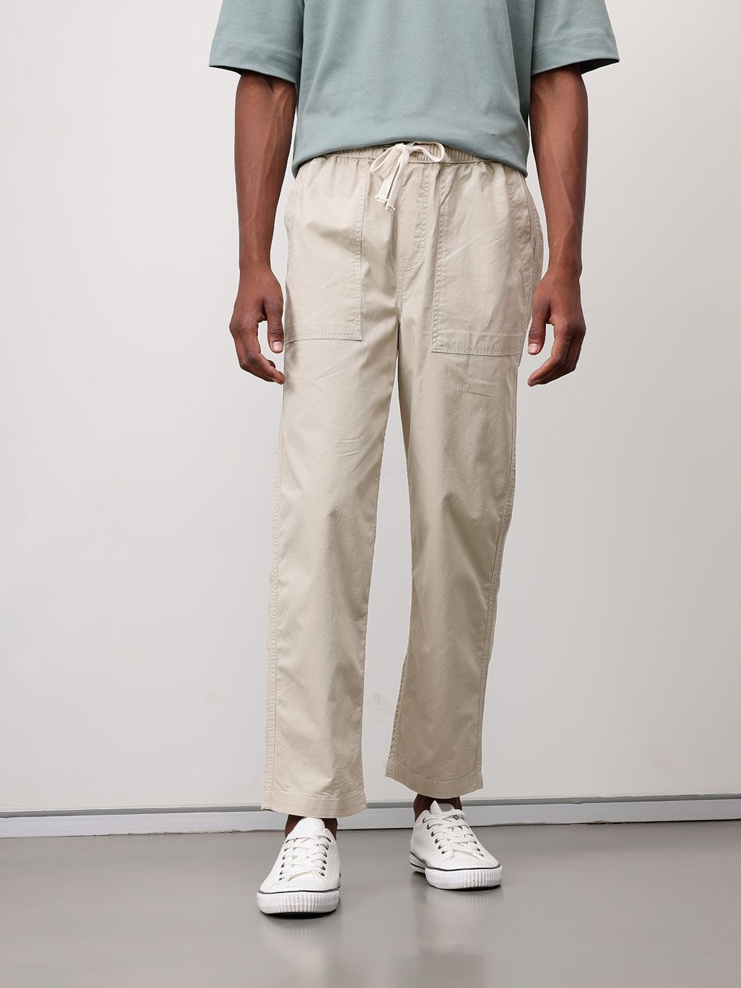 ether Men Regular Fit Trousers