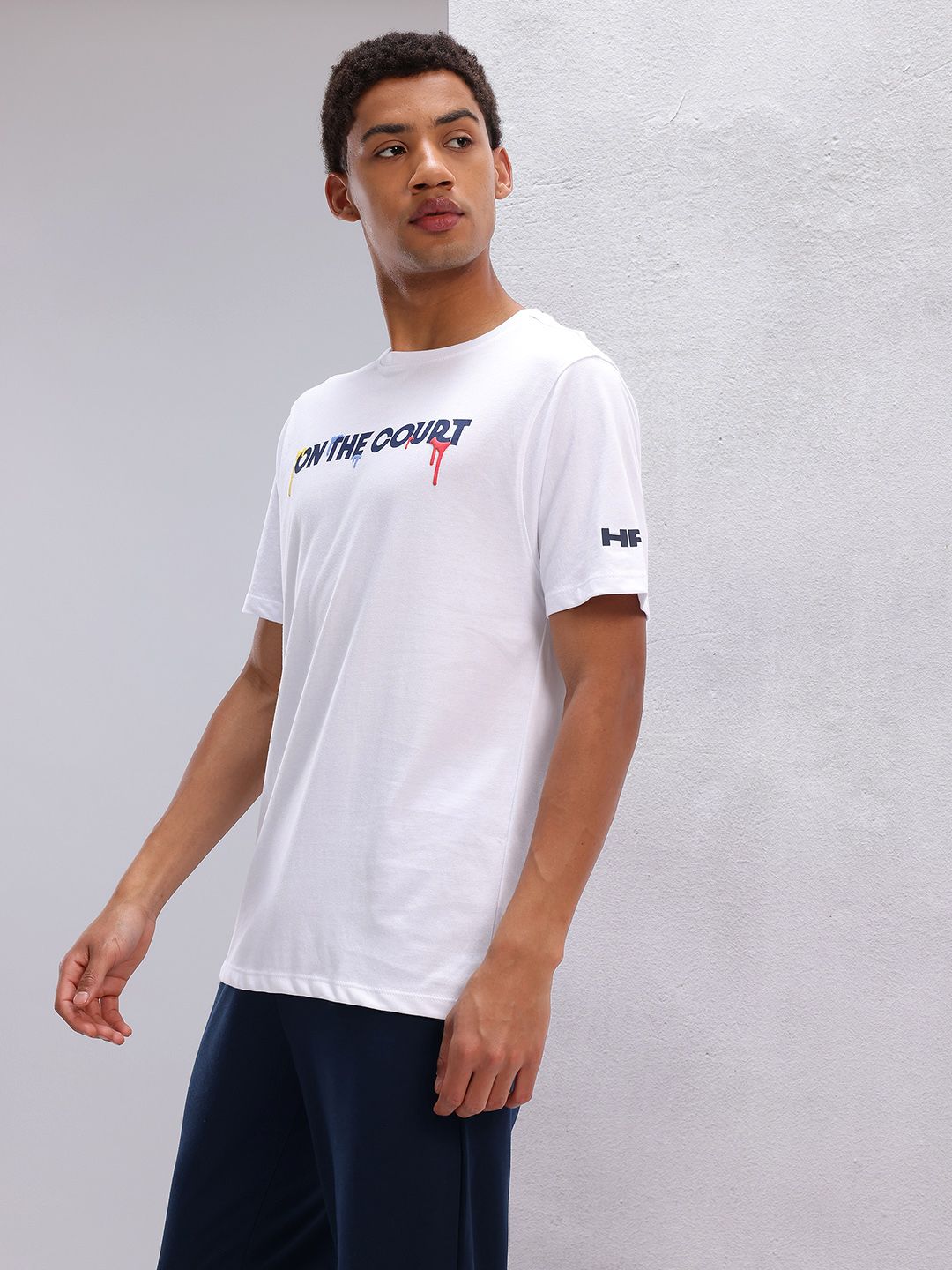 HRX by Hrithik Roshan Men Typography Printed T-shirt