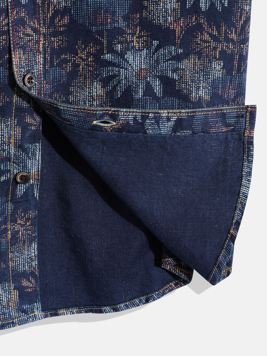 Monte Carlo Boys Floral Printed Casual Smart Fit Shirt