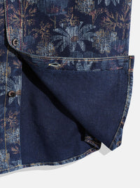 Monte Carlo Boys Floral Printed Casual Smart Fit Shirt