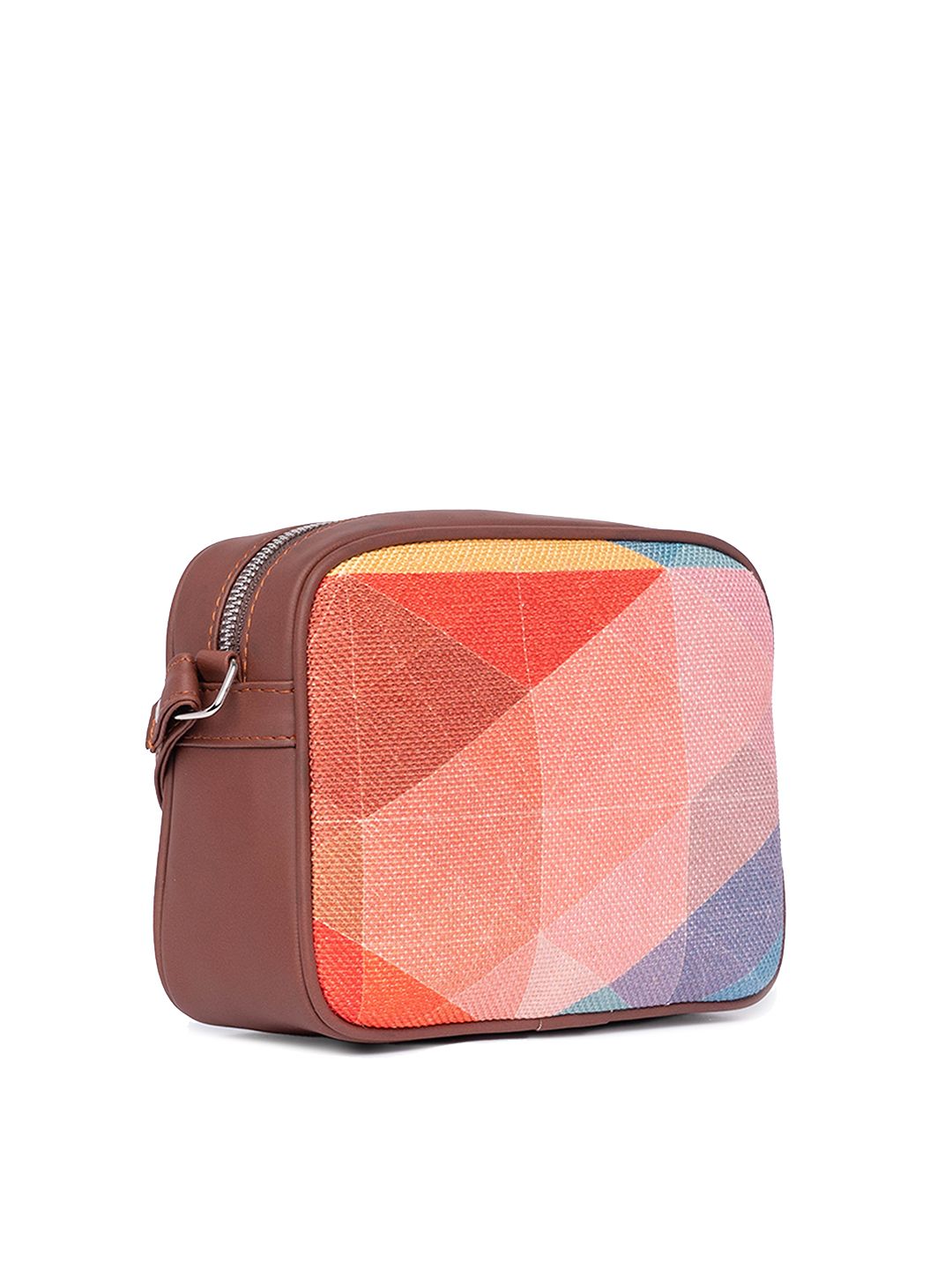 ZOUK Women Colourblocked Structured Sling Bag