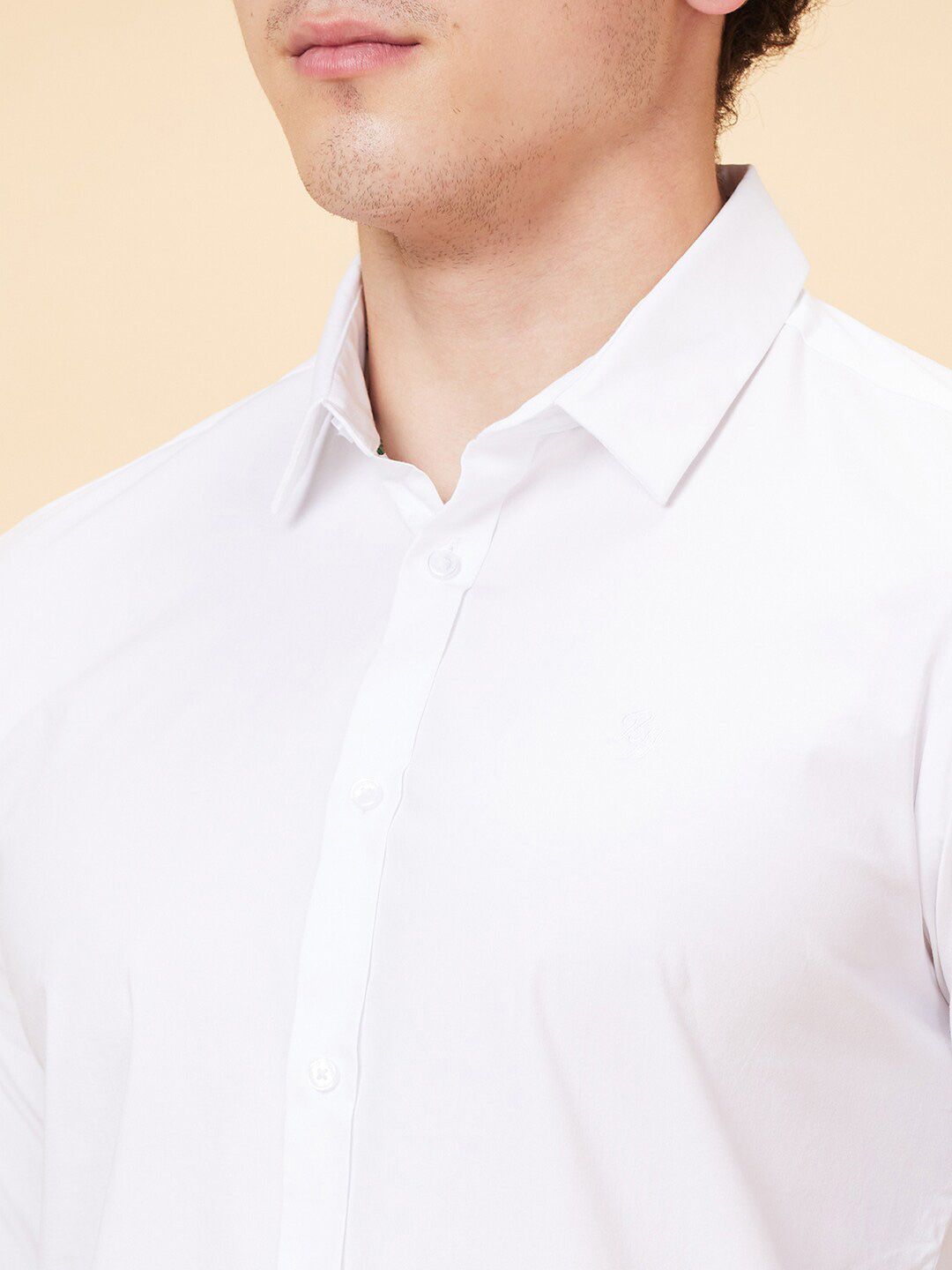 Being Human Spread Collar Slim Fit Casual Shirt