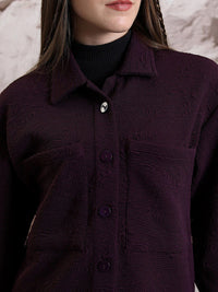 Tokyo Talkies Quilted Overshirt With Joggers Co-Ords