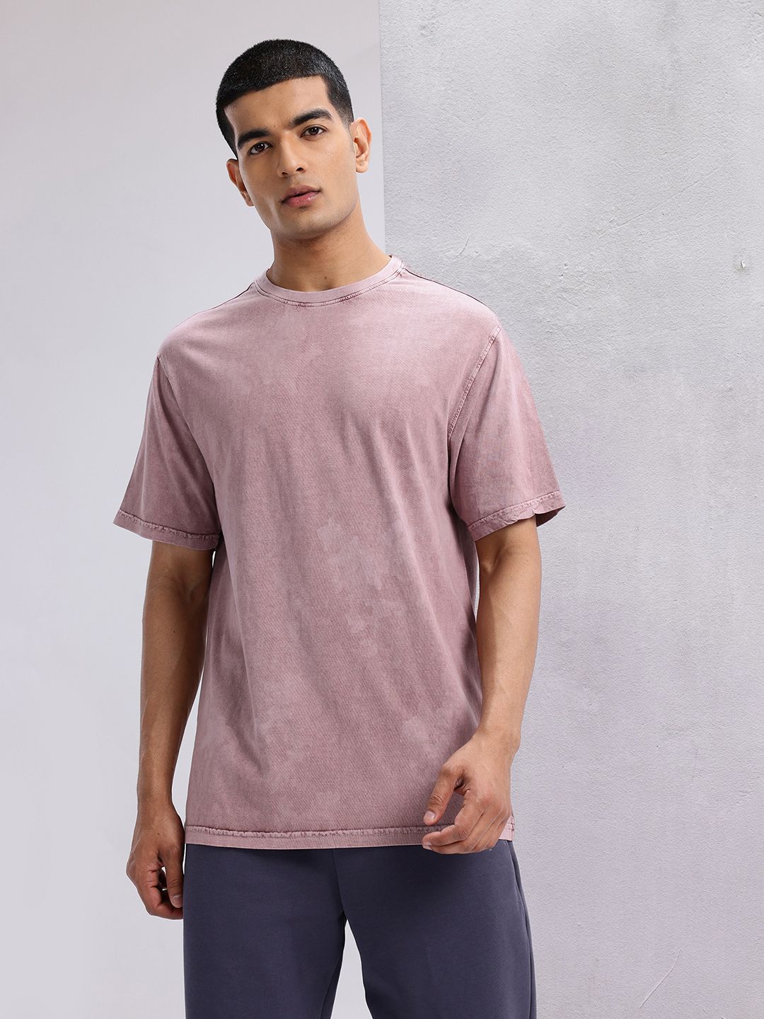 HRX by Hrithik Roshan Men Typography Printed Pure Cotton Yoga T-shirt