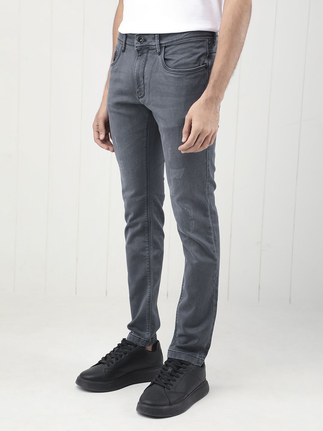 RARE RABBIT Men Velles Slim Fit Cotton Jeans