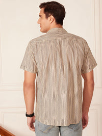 Block Printed Casual Shirt
