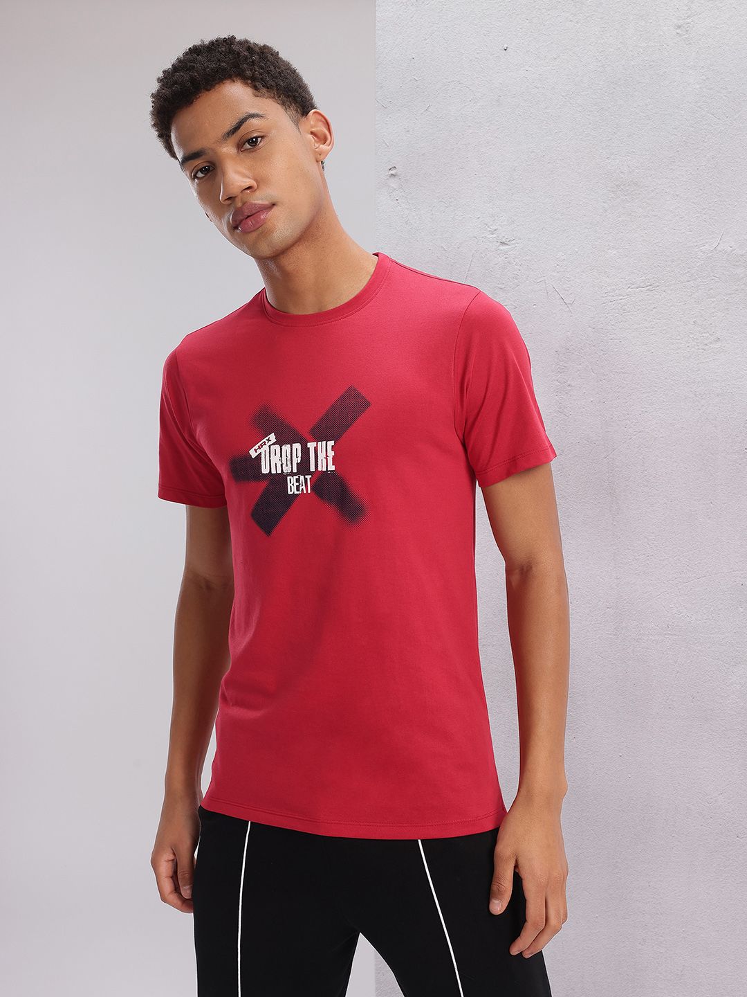 HRX by Hrithik Roshan Printed Lifestyle T-shirt