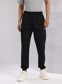 HRX by Hrithik Roshan Men Panelled Mid-Rise Regular Fit Lifestyle Joggers
