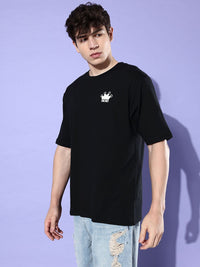 Difference of Opinion Pure Cotton Printed Oversized T-shirt