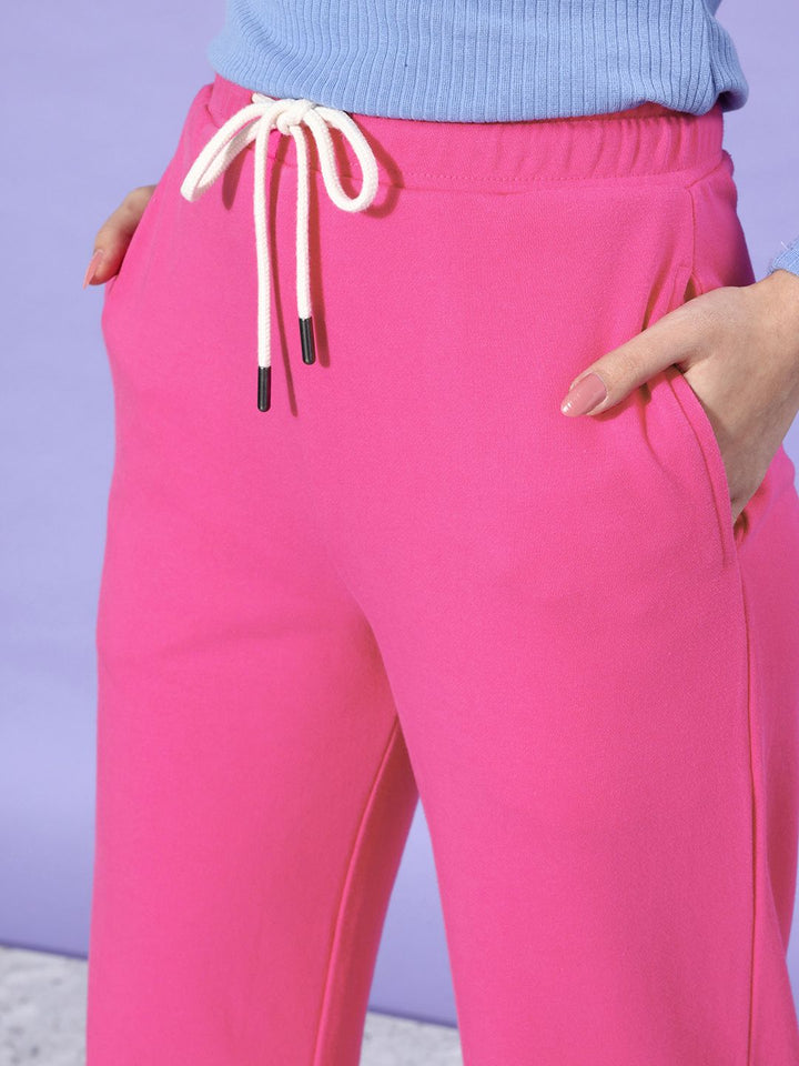 DILLINGER Women Solid Relaxed Fit Track Pant