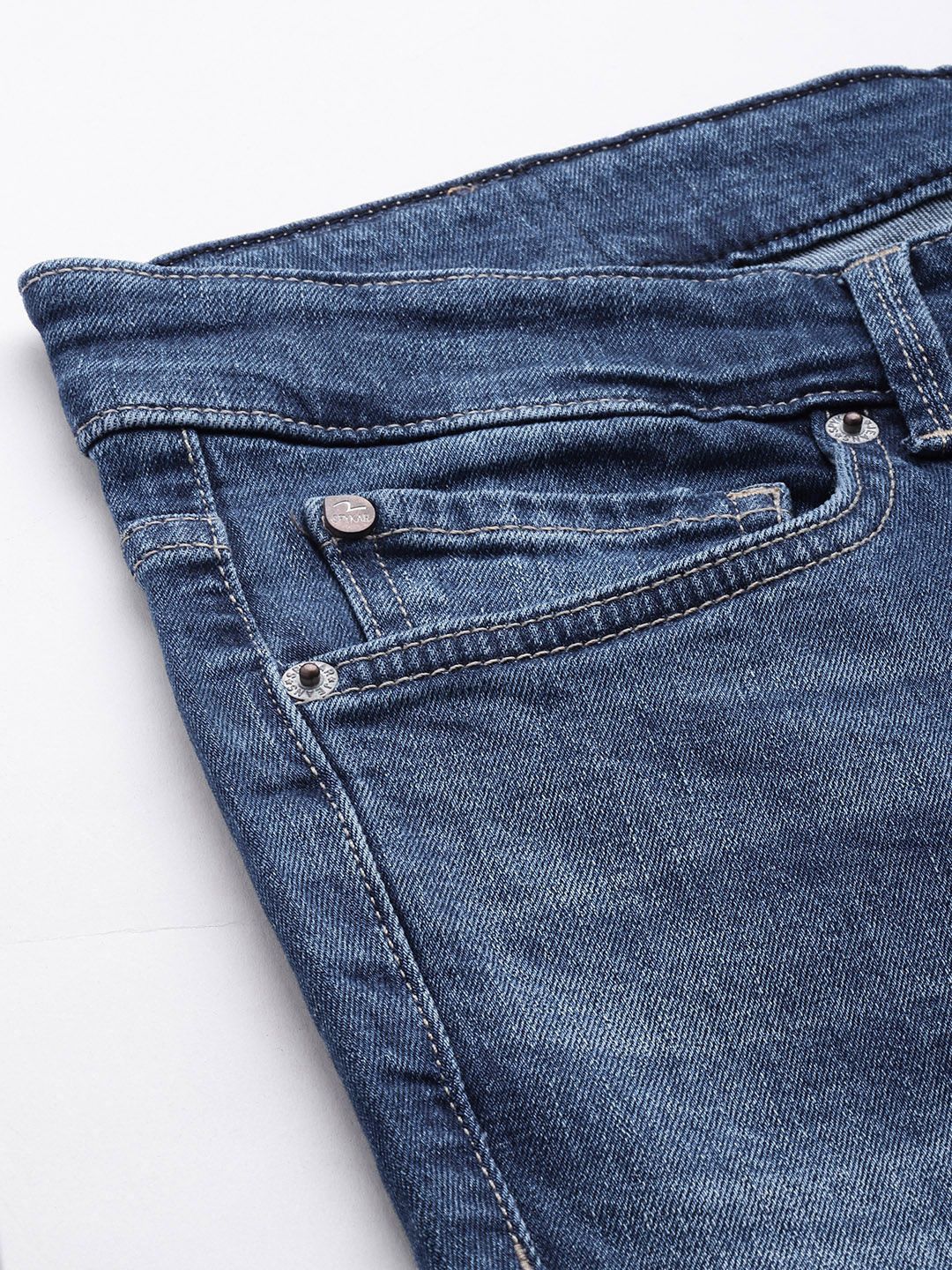 SPYKAR Men Super Skinny Fit Low-Rise Light Fade Stretchable Jeans