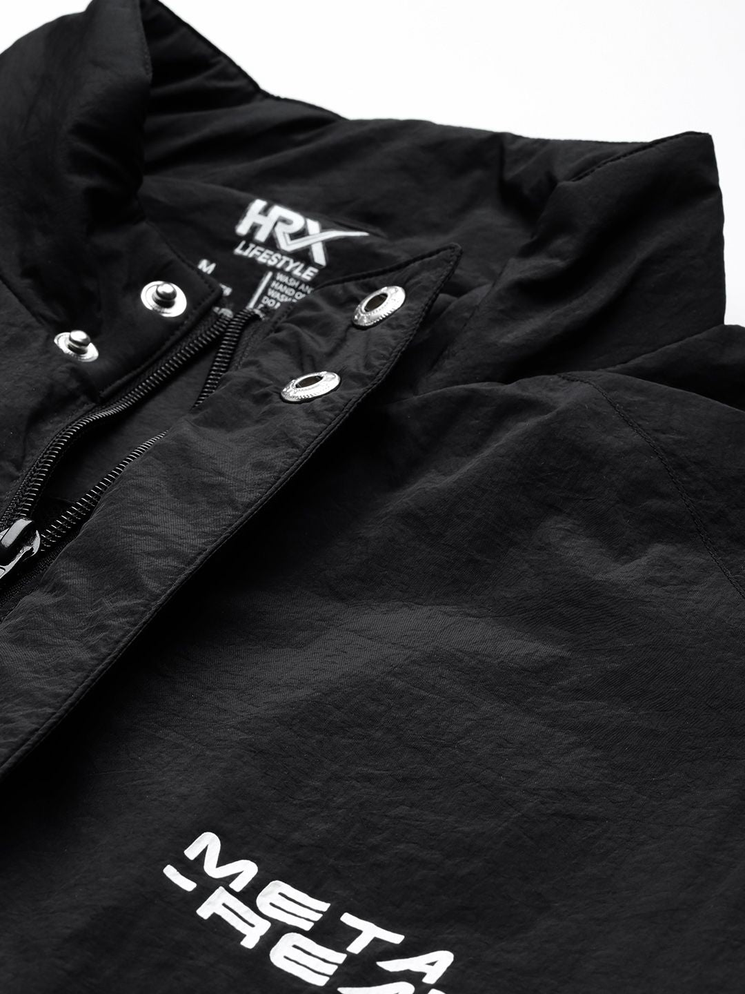 HRX by Hrithik Roshan Typography Lifestyle Jacket