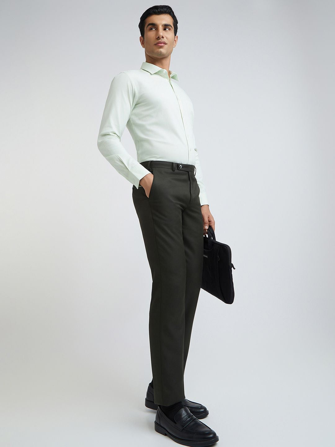 Park Avenue Men Slim Fit Pure Cotton Formal Shirt