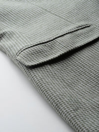 Park Avenue Woven Design Super Slim Fit Blazer