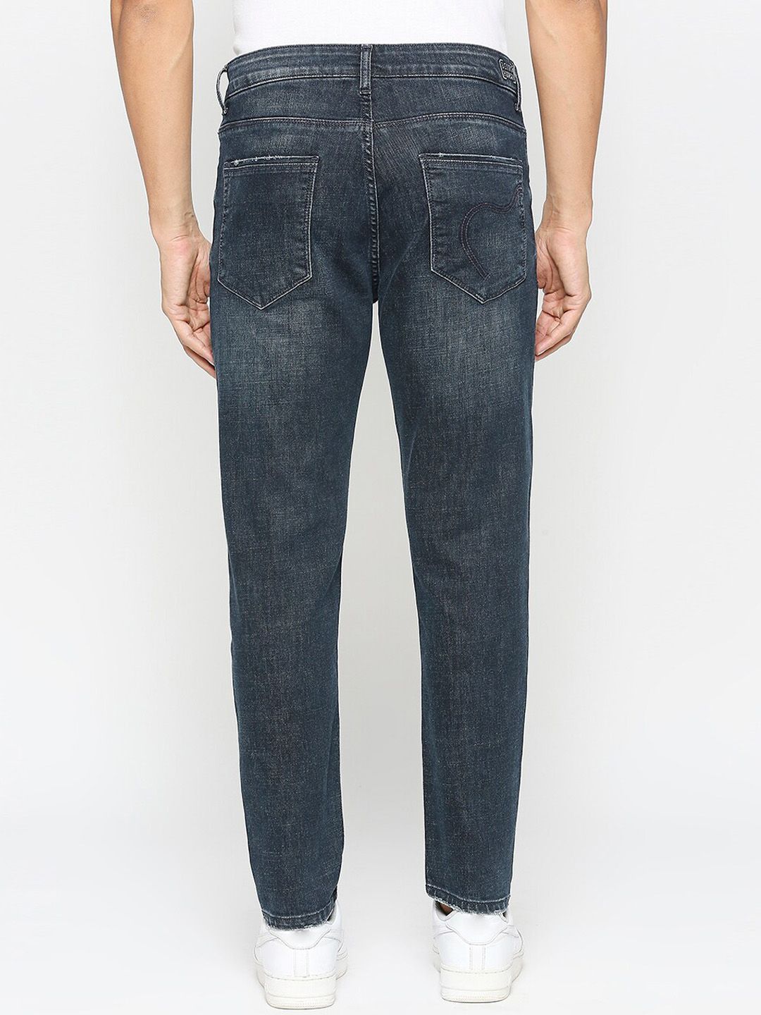 Menjadi Lelaki Manusia Cahaya Pudar Mid-Rise Comfort Skinny Fit seluar jeans