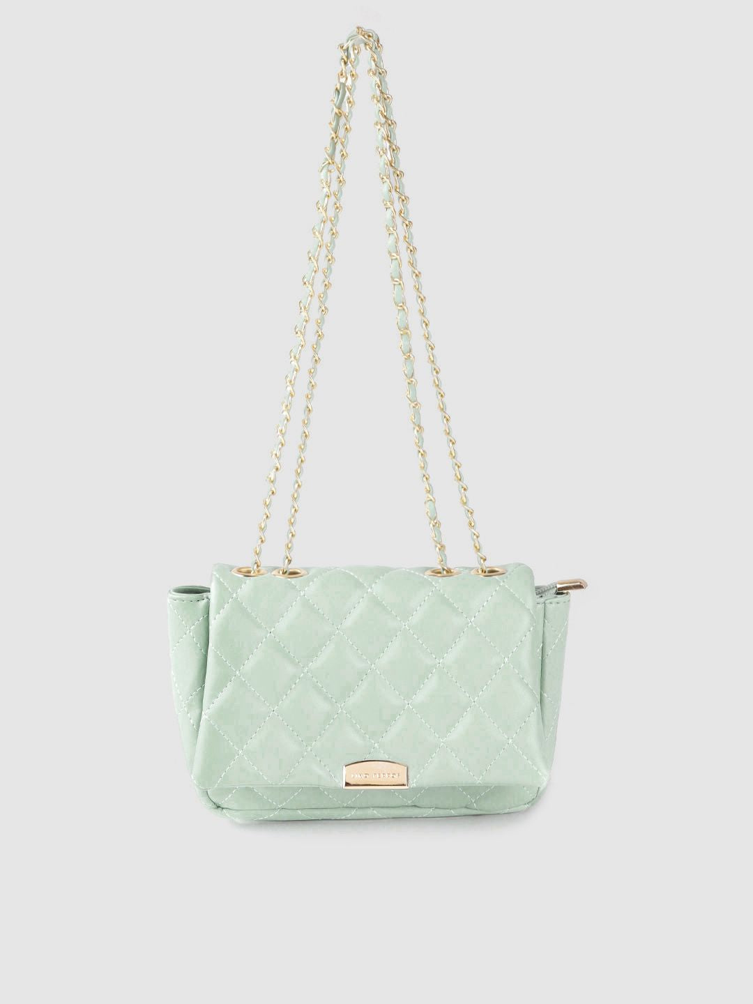 Lino Perros Green Quilted Shoulder Bag