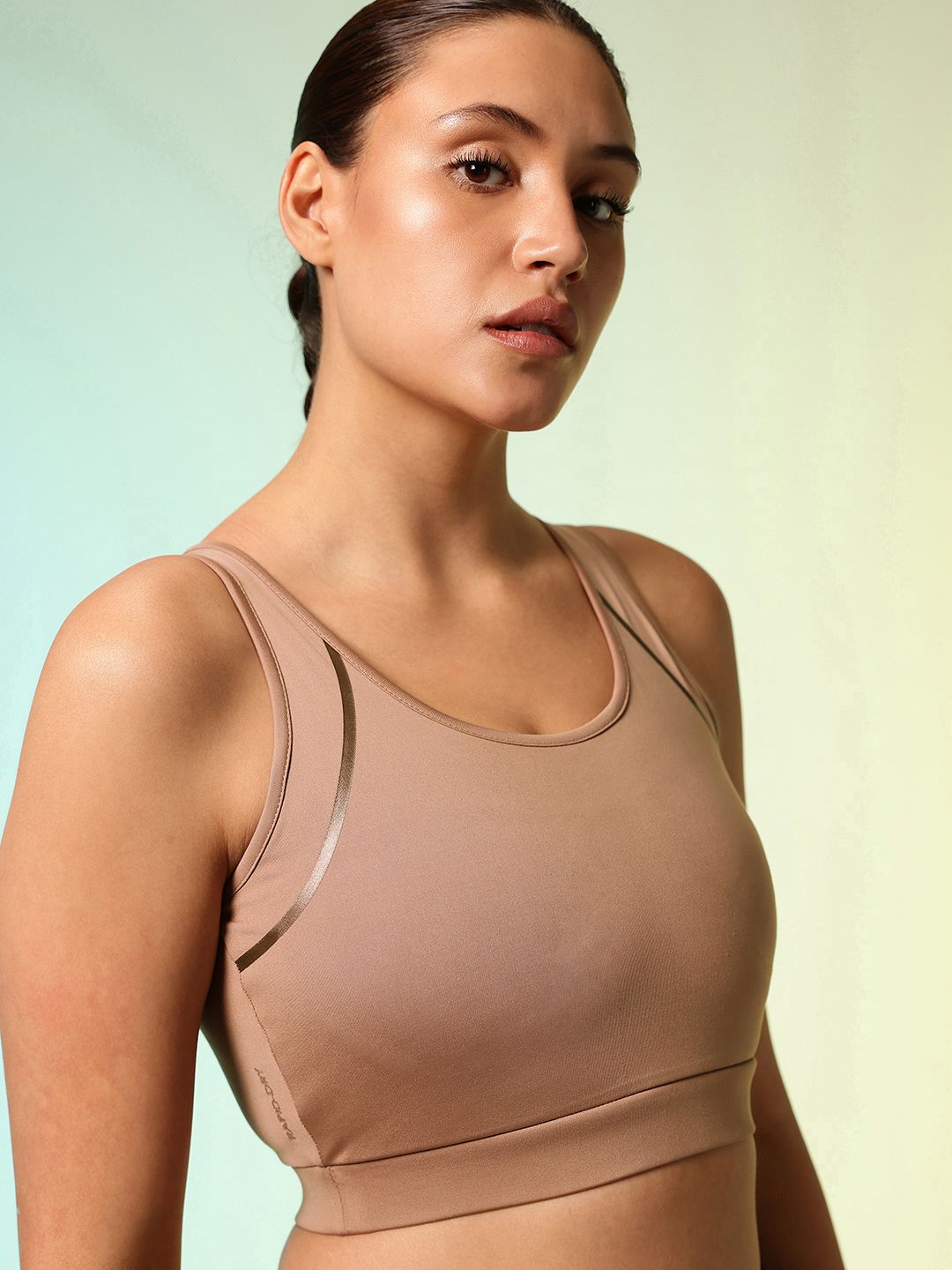 HRX by Hrithik Roshan Active Goddess Rapid-Dry Padded Training Bra HR_SS25_W_BA_KT171_03_A