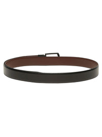 Teakwood Leathers Men Textured Leather Reversible Formal Belt