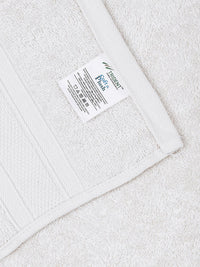 MYTRIDENT White Solid 500 GSM Pure Cotton Soft  Plush Bath Towel
