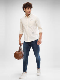 SPYKAR Men Solid Slim Fit Opaque Casual Shirt