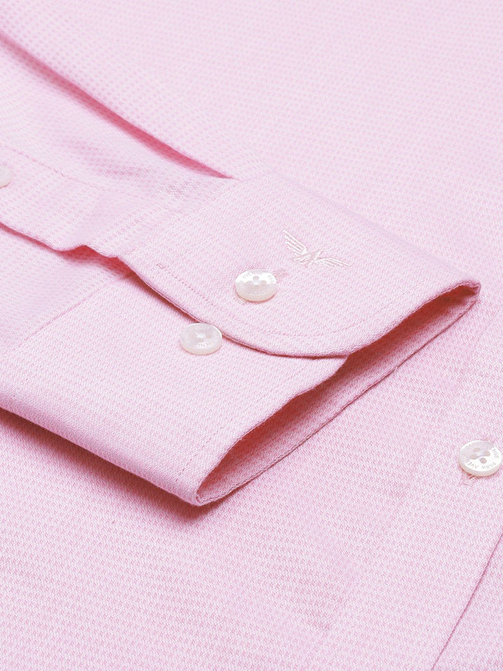 Park Avenue Slim Fit Textured Pure Cotton Formal Shirt