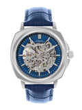 French Connection Men Skeleton Dial & Leather Straps Analogue Automatic Watch- FCA07U