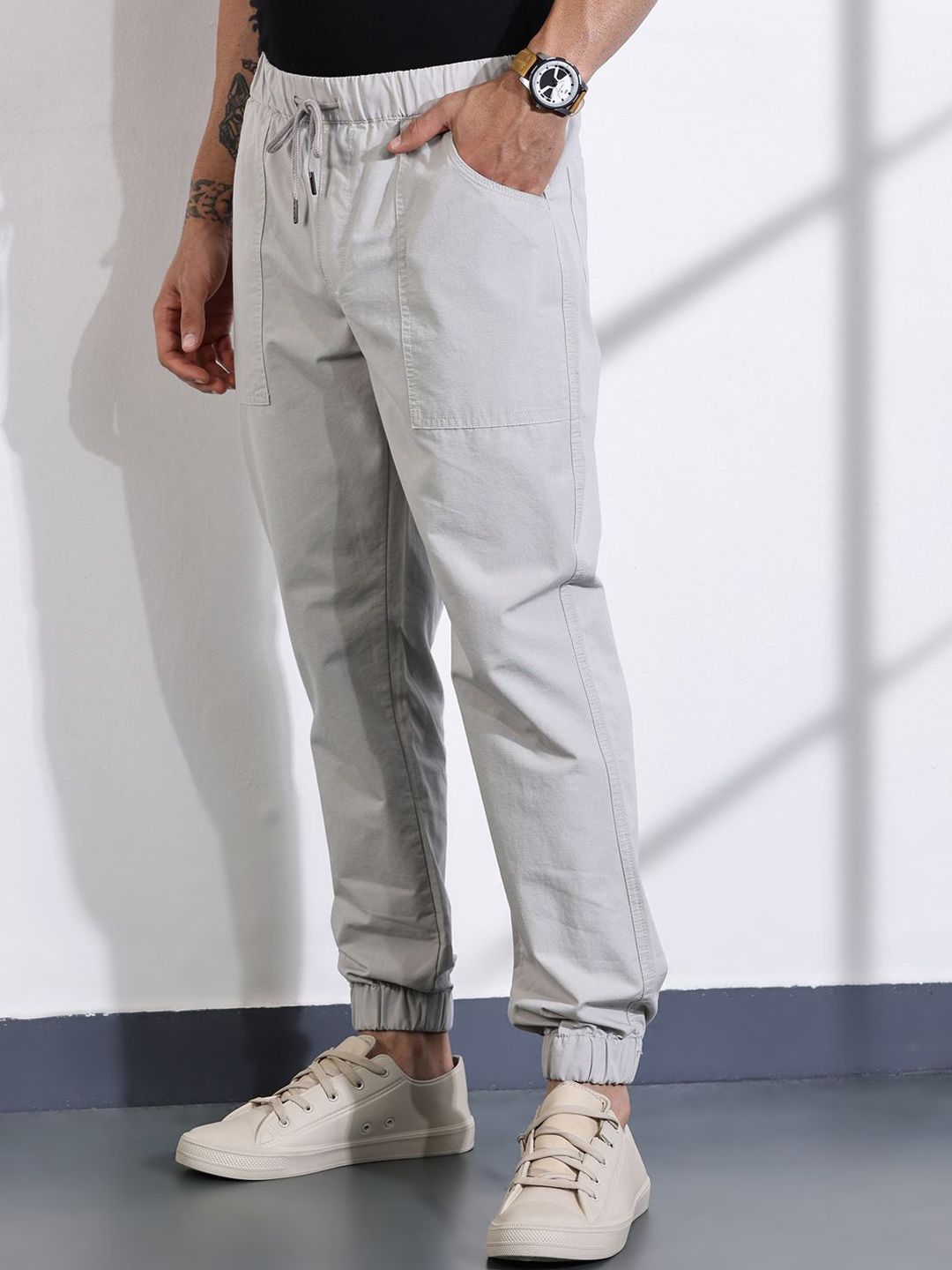 Thomas Scott Men Classic Slim Fit Joggers Trousers
