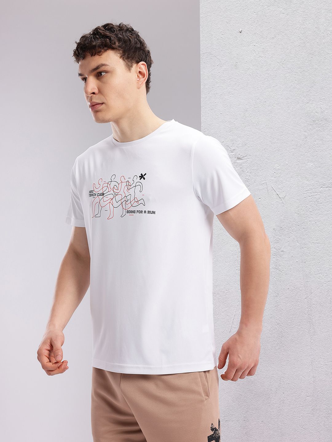 HRX by Hrithik Roshan Printed Rapid-Dry Running T-shirt