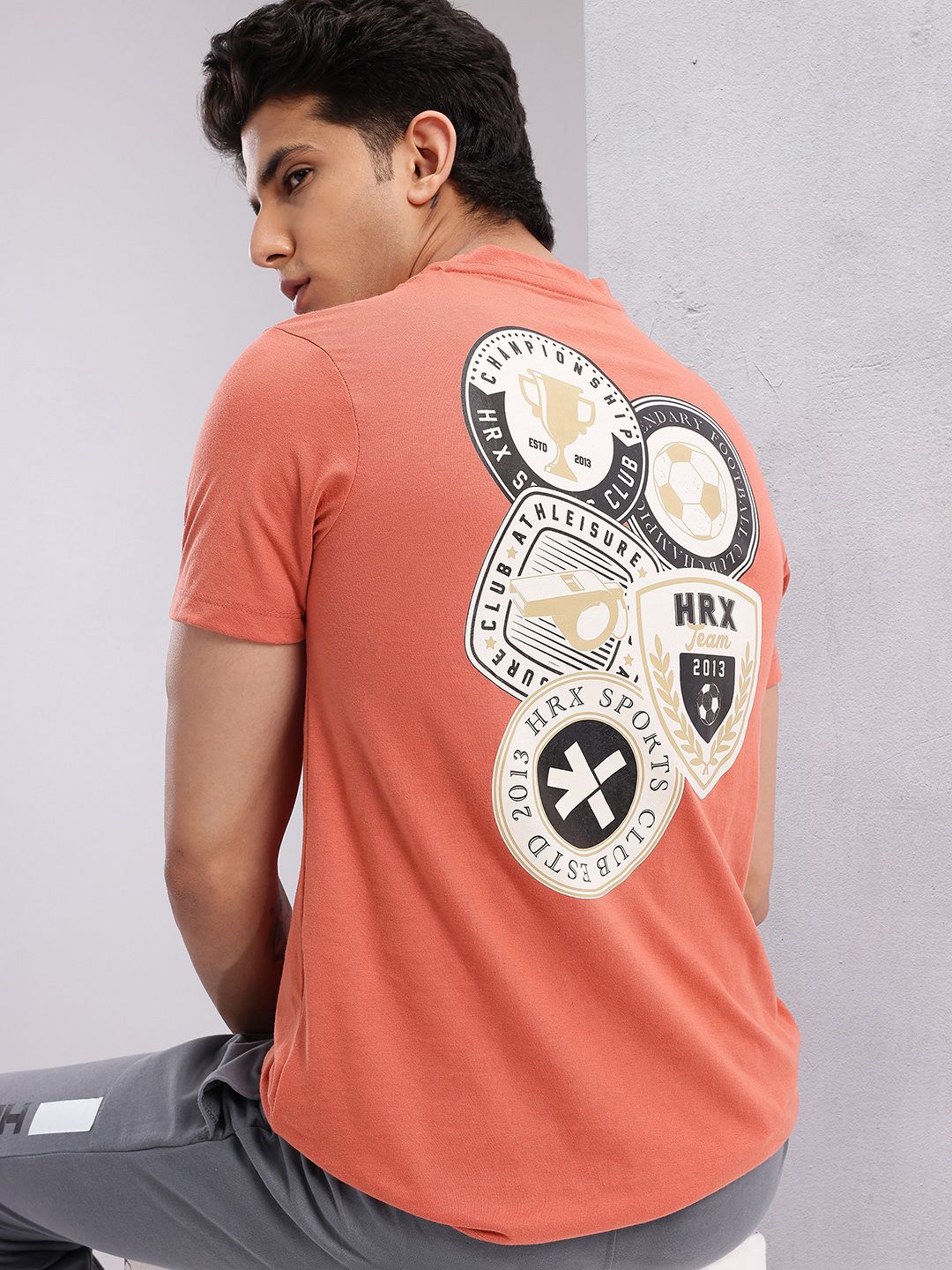 HRX by Hrithik Roshan Lifestyle Printed T-shirt