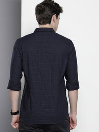 The Indian Garage Co Slim Fit Checked Casual Shirt