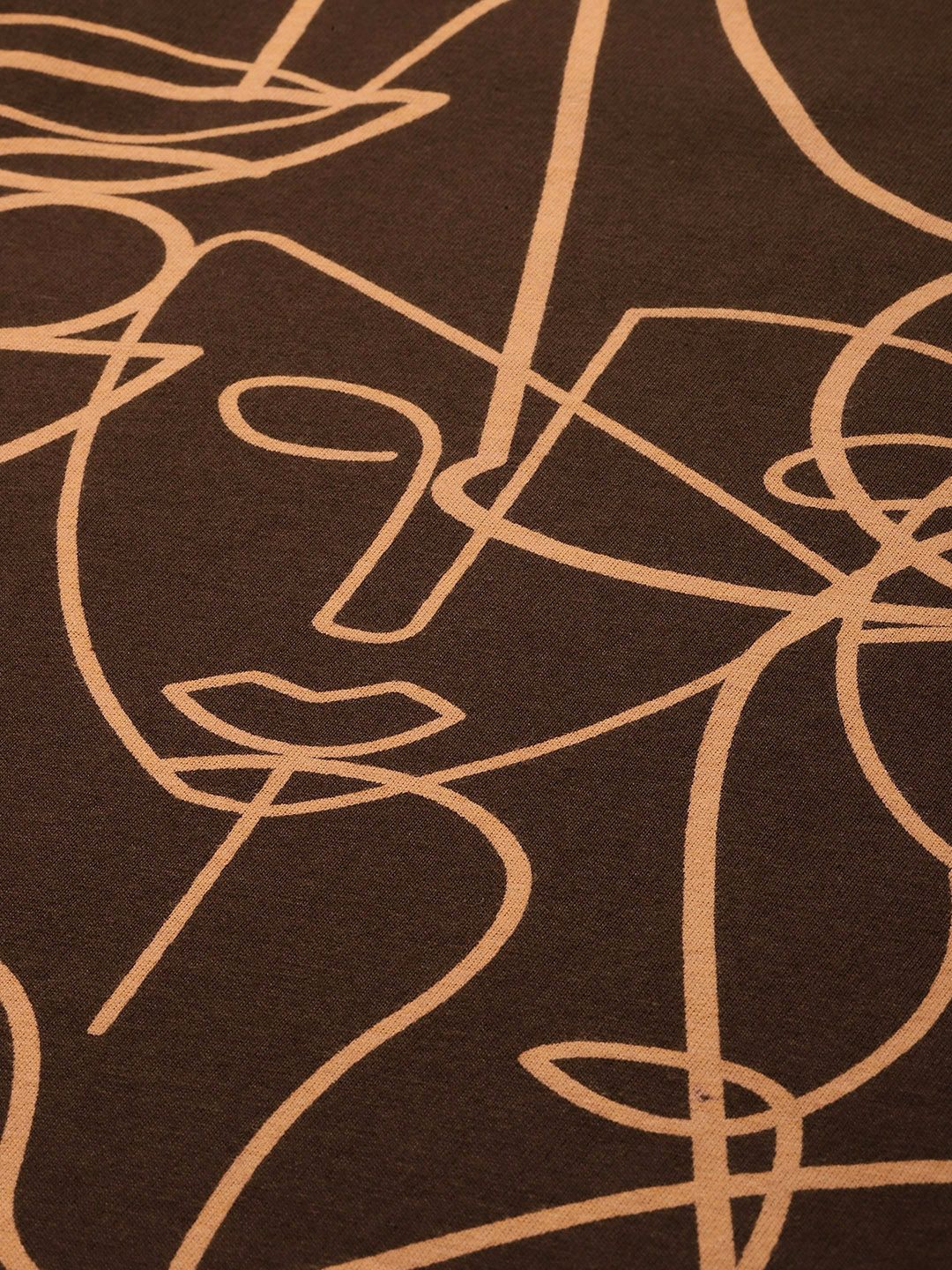 DILLINGER Women's Oversized Crew Neck Printed Tshirt