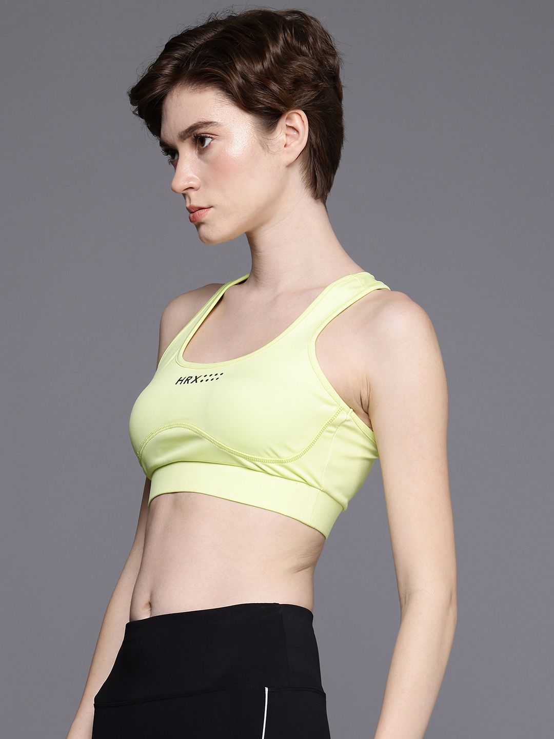 HRX by Hrithik Roshan Bra Full Coverage Heavily Padded Rapid-Dry Training Bra KT0002_04