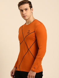 Being Human Men Printed Pure Cotton T-shirt