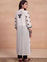 House of Chikankari Women Embroidered Chikankari Kurta