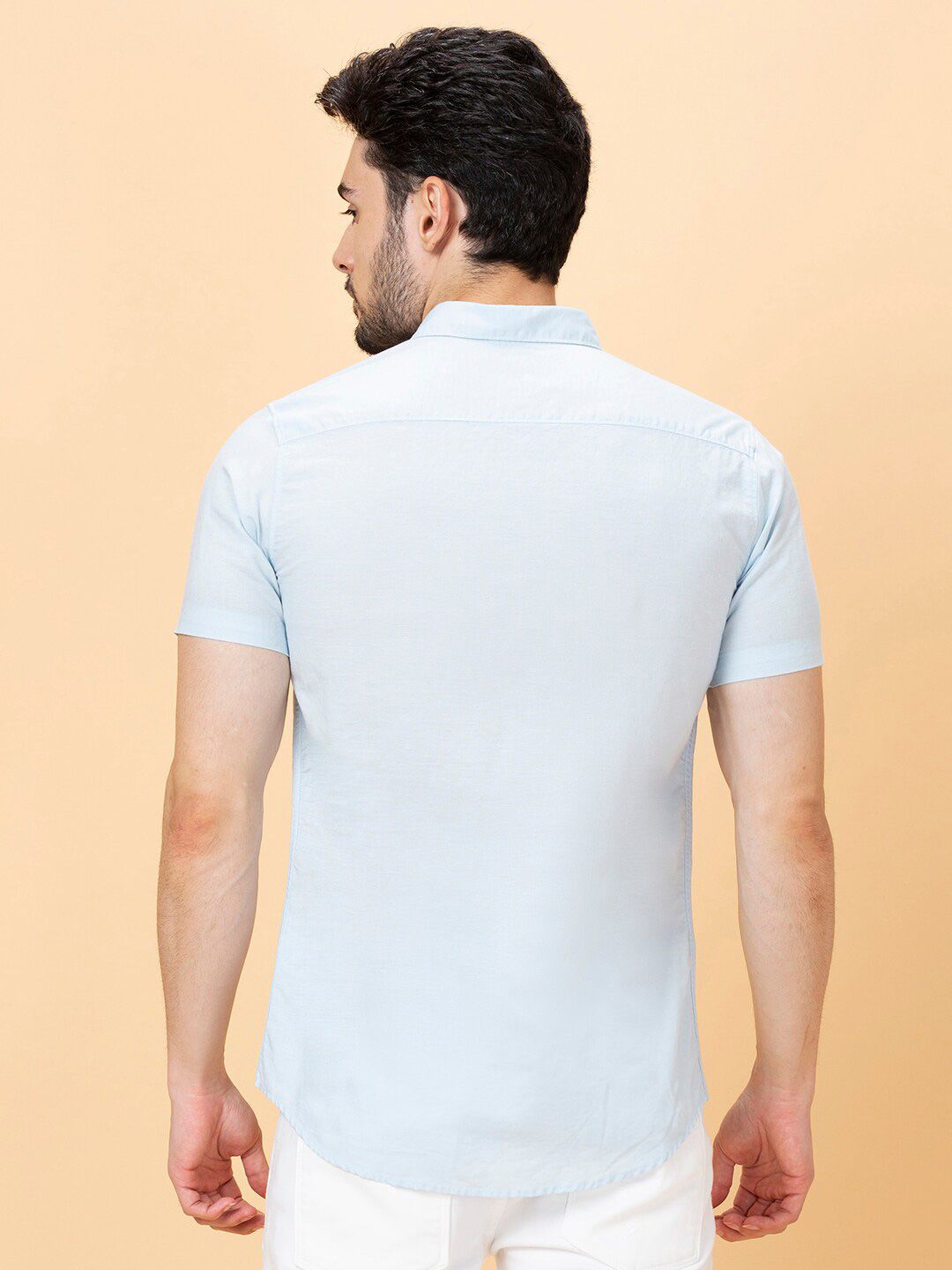 Being Human Spread Collar Slim Fit Casual Shirt