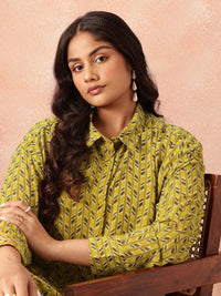 all about you Plus Size Printed Casual Shirt
