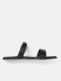 Lino Perros Women Open Toe Flats with Buckle Detail