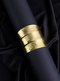 VOGUE PANASH Gold-Plated Cuff Bracelets