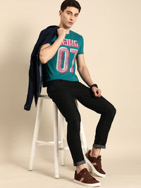 Being Human Men Typography Printed Pure Cotton T-shirt